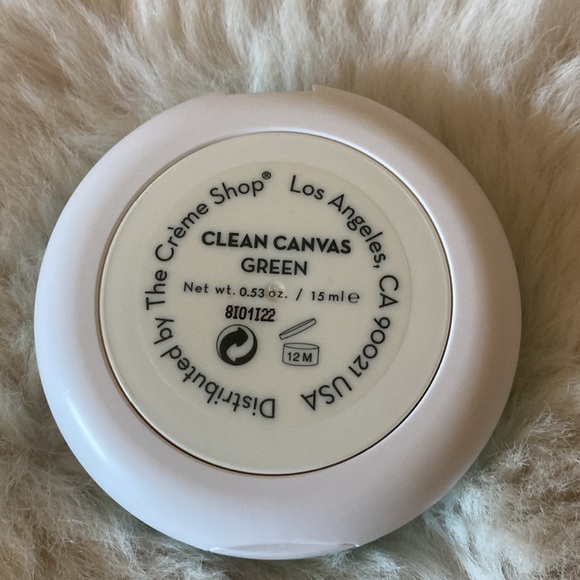 The crème shop clean Canvas cushion primer Green color correct redness - Picture 7 of 7